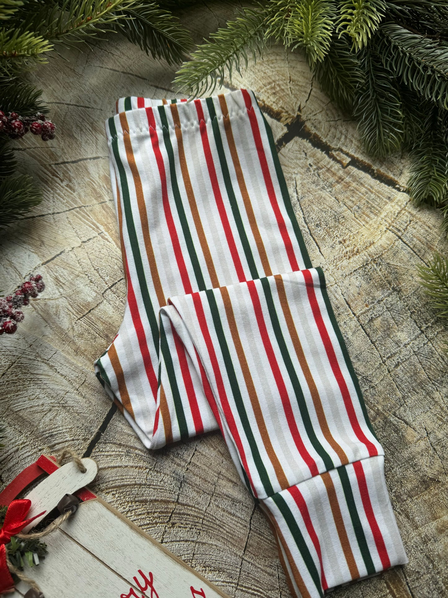 Festive Stripes Harem/Slim leggings