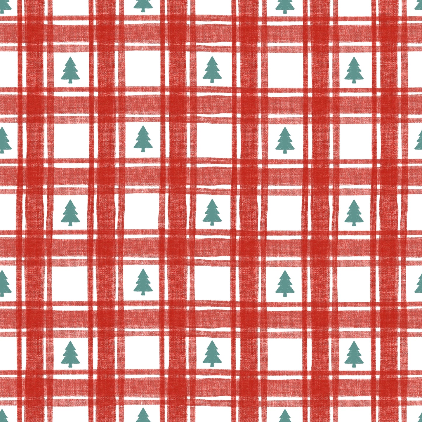 Red Gingham Christmas Tree Dress