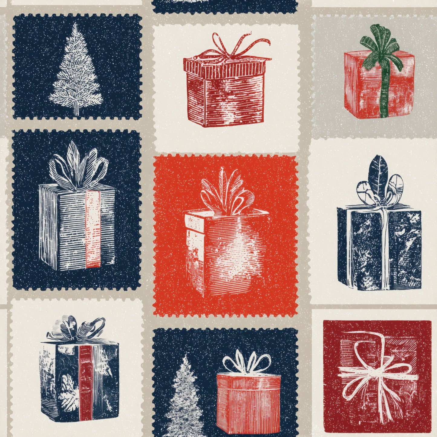 Xmas Stamps Dress