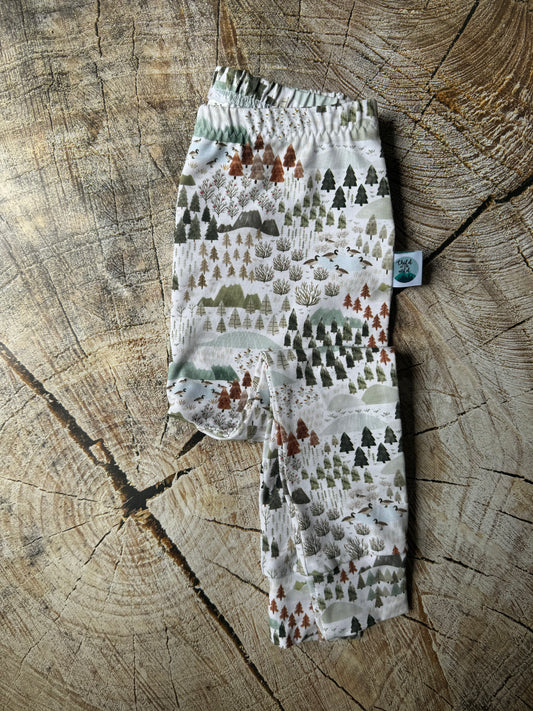 Winter in the mountain leggings