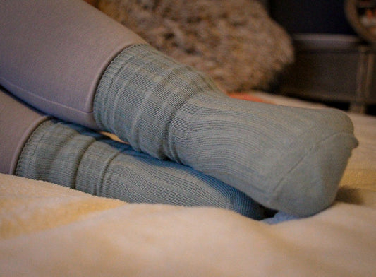 Dusty Blue socks
