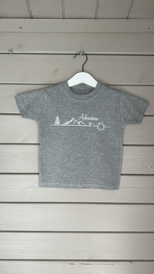 Grey tshirt-Adventure