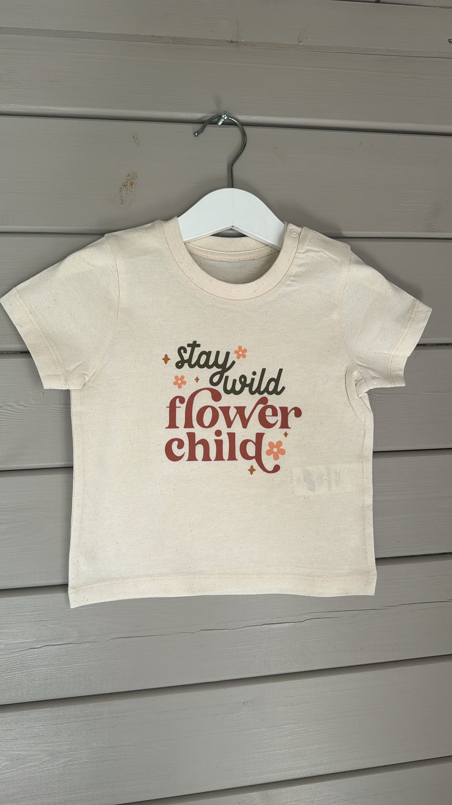 Stay wild flower child T-shirt