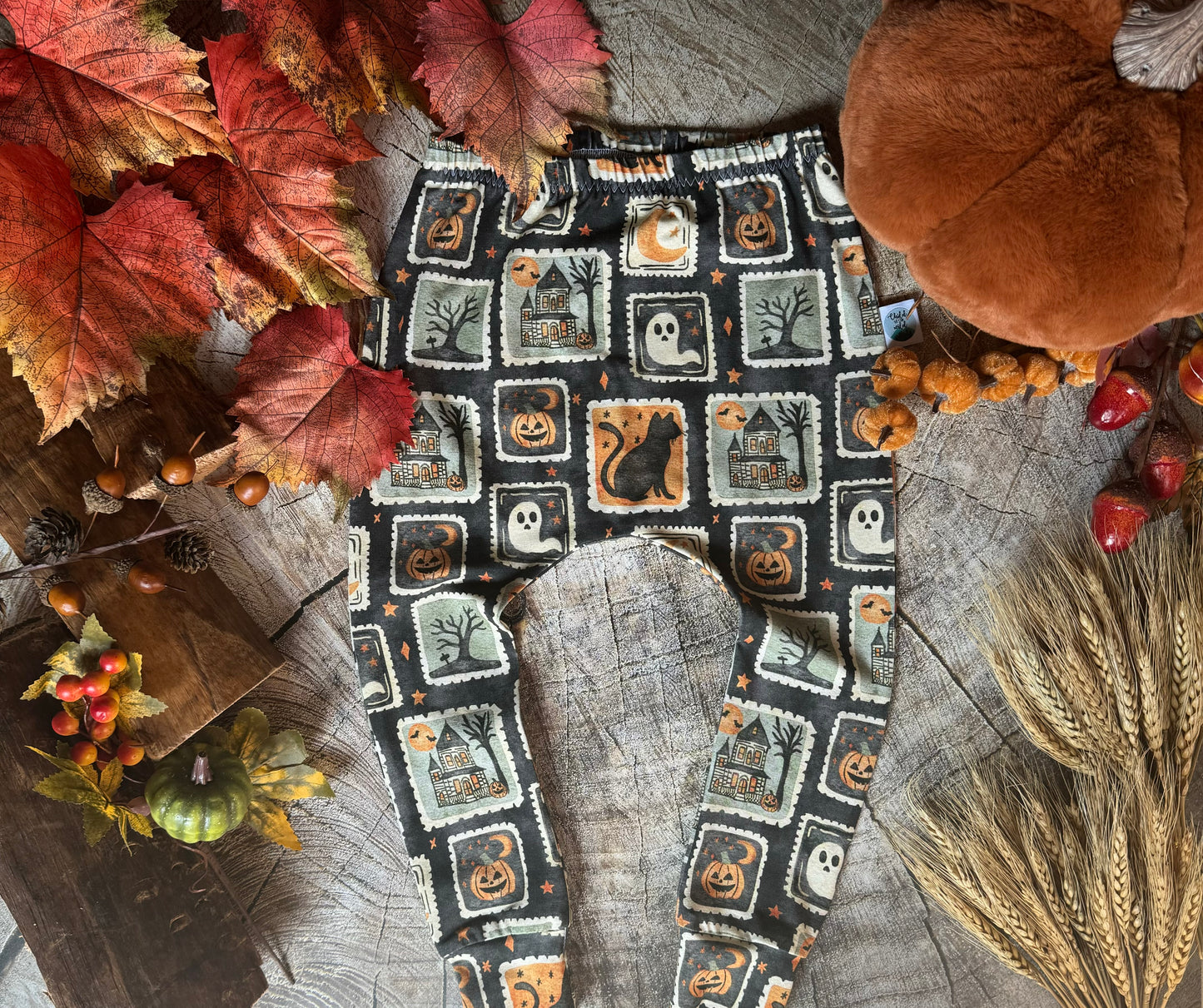 Halloween Stamp Harem/Slim leggings