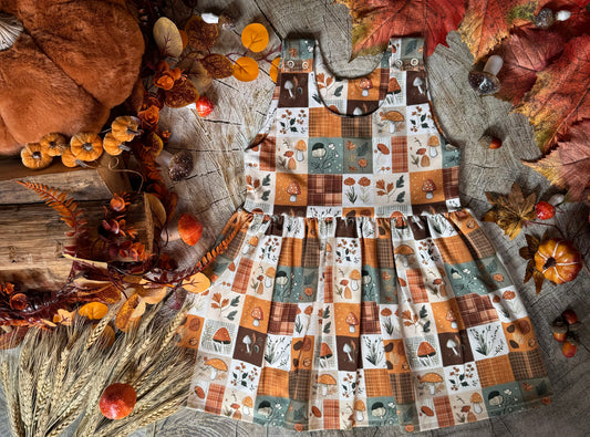 Autumn Patchwork Dress
