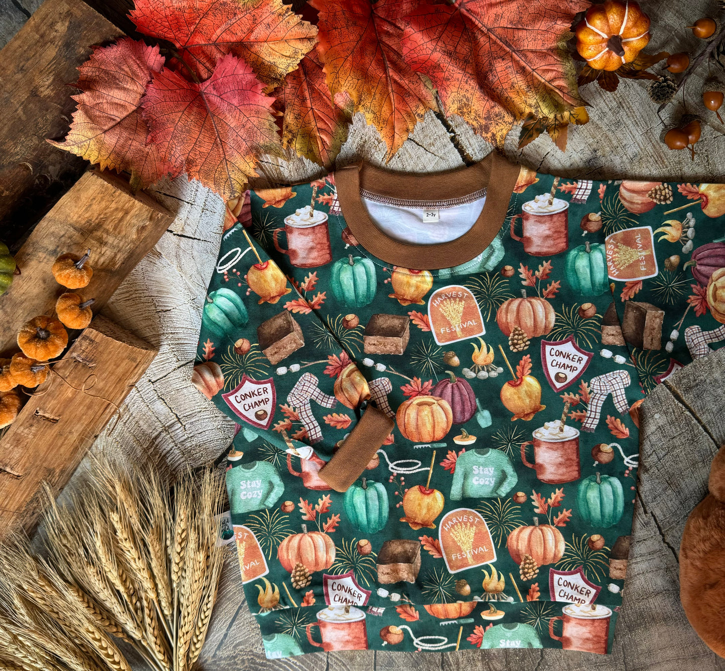 Bonfire Night Oversized Sweatshirt